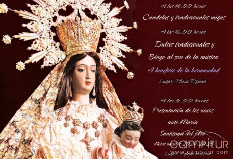 Fuente del Arco celebra la Festividad de la Candelaria con una jornada de tradición y devoción